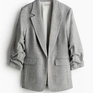 Gathered Sleeve Jacket